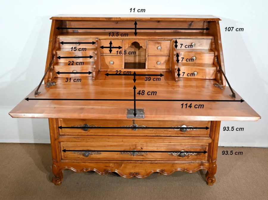 SEKRETÄRKASTE IM LOUIS XV-STIL