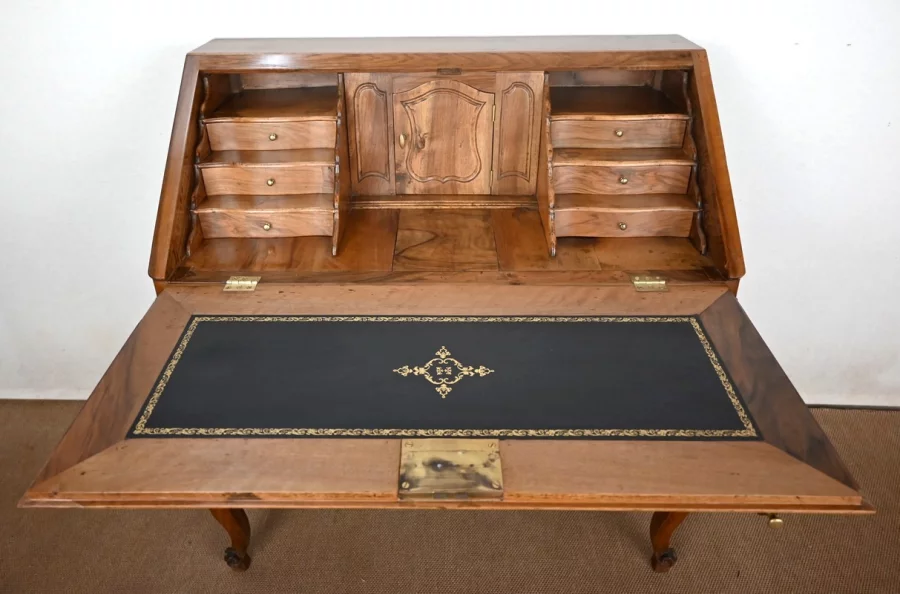 LOUIS XV PERIODE STEIGUNG TOP SCHREIBTISCH