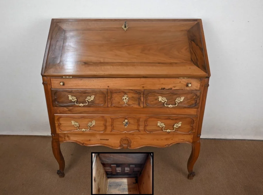 LOUIS XV PERIODE STEIGUNG TOP SCHREIBTISCH