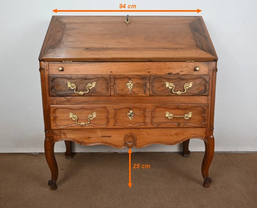 LOUIS XV PERIODE STEIGUNG TOP SCHREIBTISCH