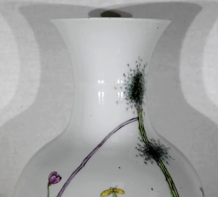 Important Vase en Porcelaine de Chine – XXe