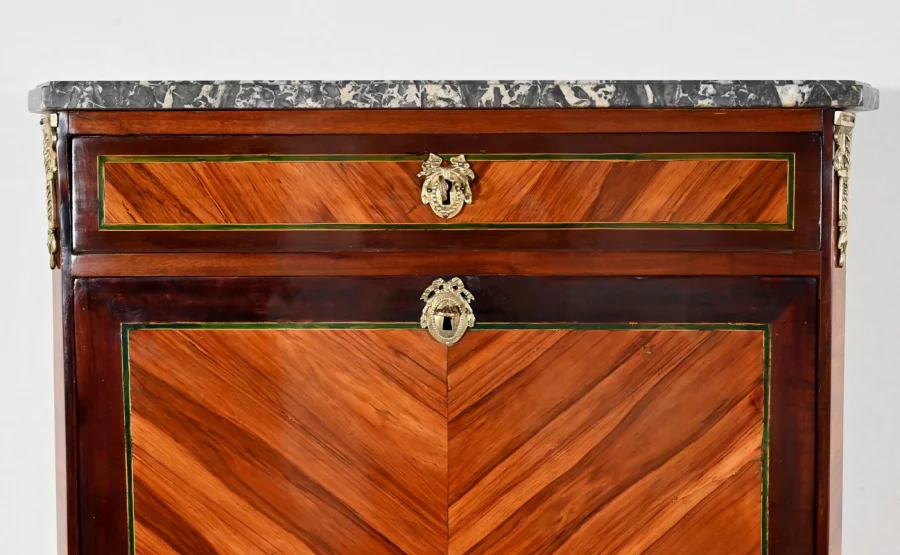 Secrétaire en Bois de Rose, époque Louis XVI – XVIIIe