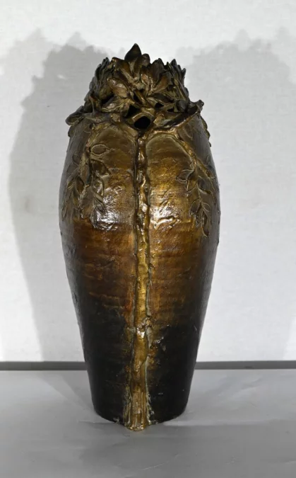 JARRÓN DEL PERÍODO ART NOUVEAU firmado KORINA