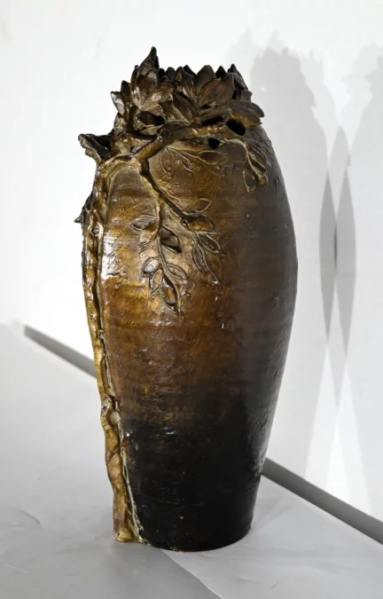 JARRÓN DEL PERÍODO ART NOUVEAU firmado KORINA