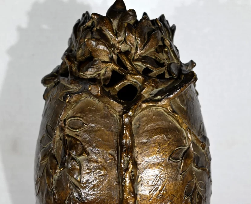 JARRÓN DEL PERÍODO ART NOUVEAU firmado KORINA