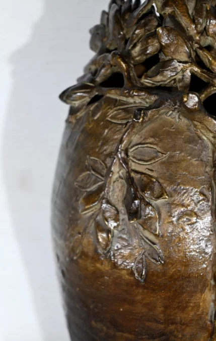 JARRÓN DEL PERÍODO ART NOUVEAU firmado KORINA