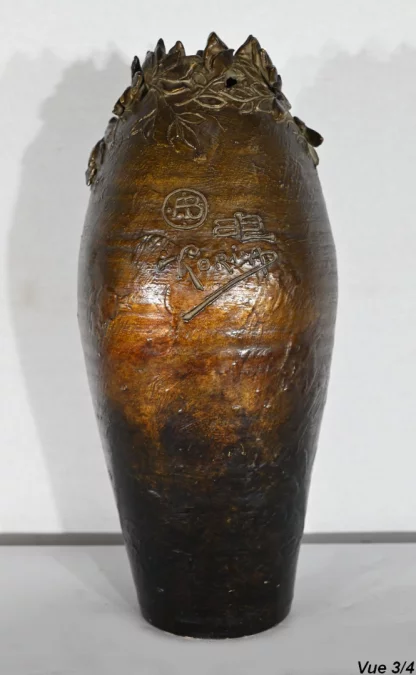 JARRÓN DEL PERÍODO ART NOUVEAU firmado KORINA