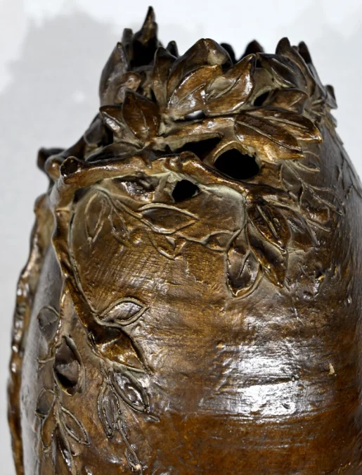 JARRÓN DEL PERÍODO ART NOUVEAU firmado KORINA