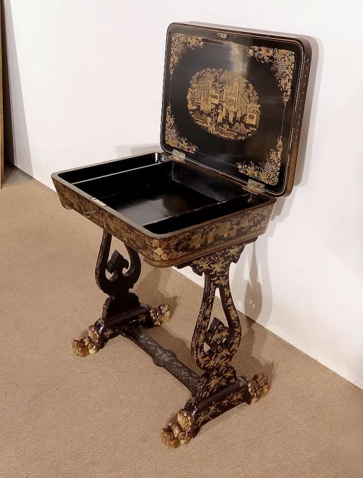 TAVOLO DA LAVORO DEL PERIODO DI NAPOLEONE III