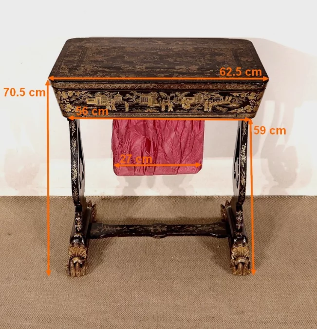 TAVOLO DA LAVORO DEL PERIODO DI NAPOLEONE III