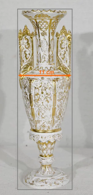 Paire de Vases en Porcelaine de Paris – Fin XIXe