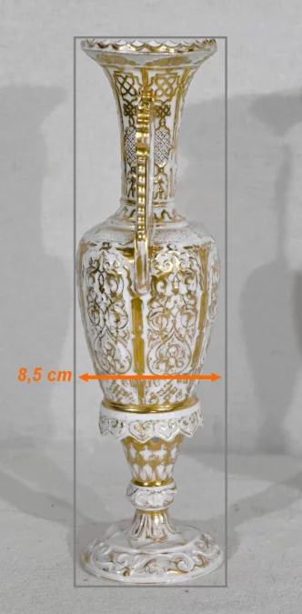 Paire de Vases en Porcelaine de Paris – Fin XIXe