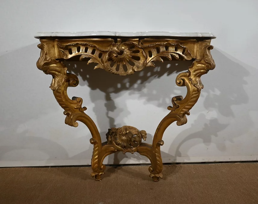 КОНСОЛЬНЫЙ СТОЛ В СТИЛЕ ЛЮДОВИКА XV
