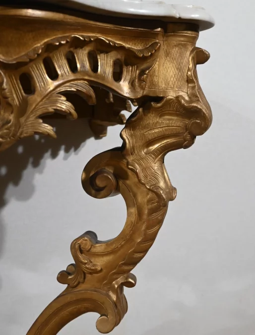 КОНСОЛЬНЫЙ СТОЛ В СТИЛЕ ЛЮДОВИКА XV