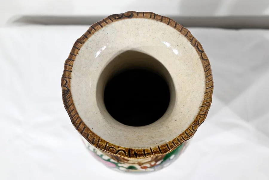 Paire de Vases en Porcelaine de Nankin, Chine – Fin XIXe