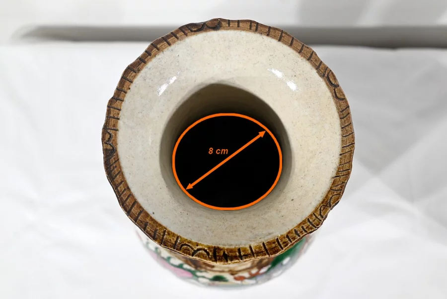 Paire de Vases en Porcelaine de Nankin, Chine – Fin XIXe