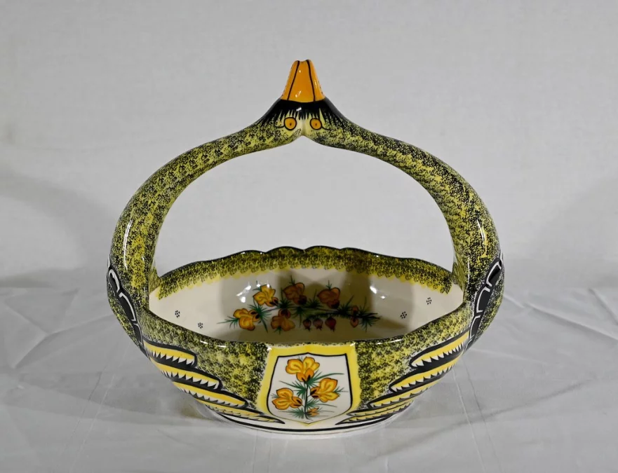 CESTA DE LOZA QUIMPER