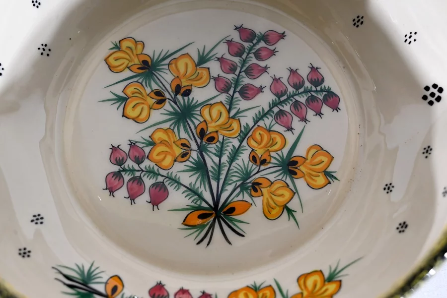 CESTA DE LOZA QUIMPER