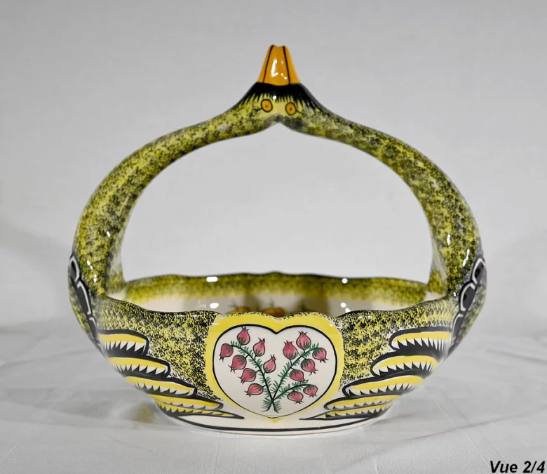 CESTA DE LOZA QUIMPER