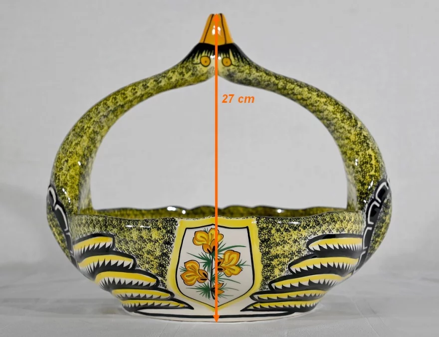 CESTA DE LOZA QUIMPER