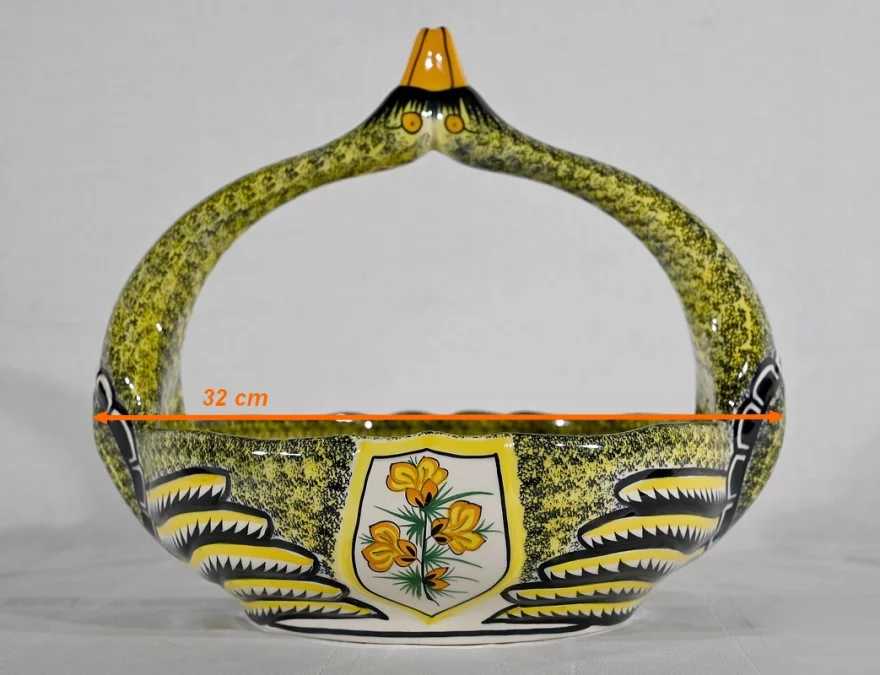 CESTA DE LOZA QUIMPER