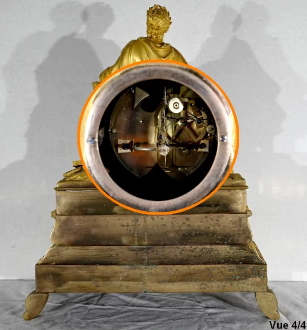 UHR AUS VERGOLDETER BRONZE