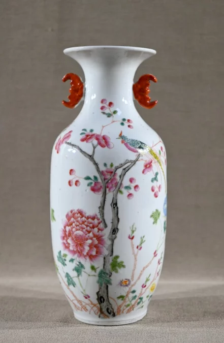 Vase en Porcelaine, Chine – Fin XIXe