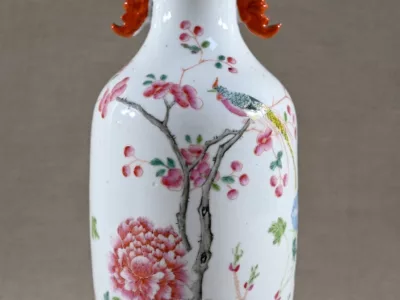 Vase en Porcelaine, Chine – Fin XIXe