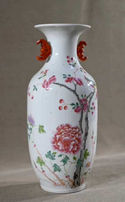 Vase en Porcelaine, Chine – Fin XIXe