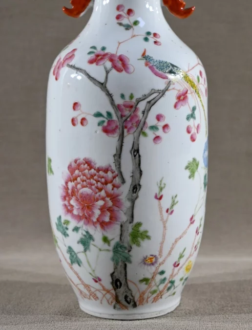 Vase en Porcelaine, Chine – Fin XIXe