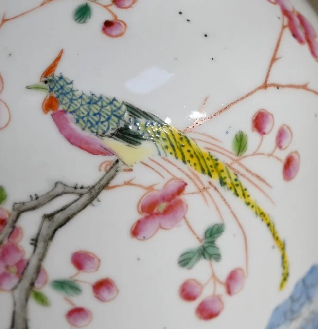 Vase en Porcelaine, Chine – Fin XIXe