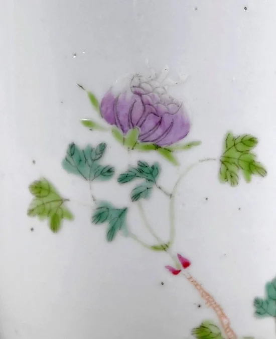 Vase en Porcelaine, Chine – Fin XIXe