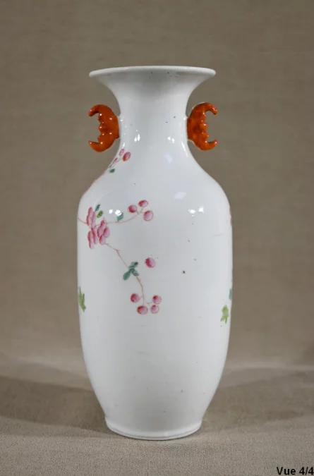 Vase en Porcelaine, Chine – Fin XIXe