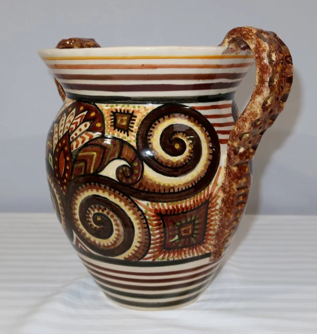 JARRÓN DE LOZA QUIMPER