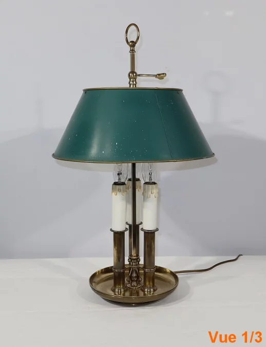 Lampe Bouillotte en Bronze doré – Début XXe