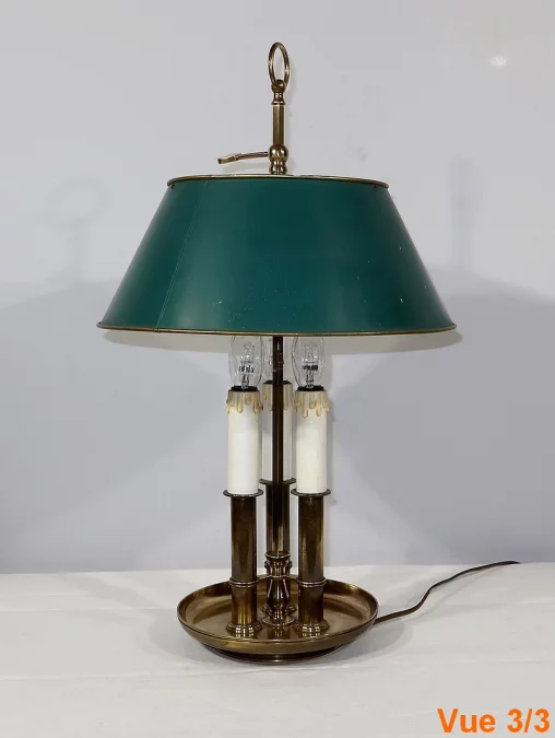 Lampe Bouillotte en Bronze doré – Début XXe