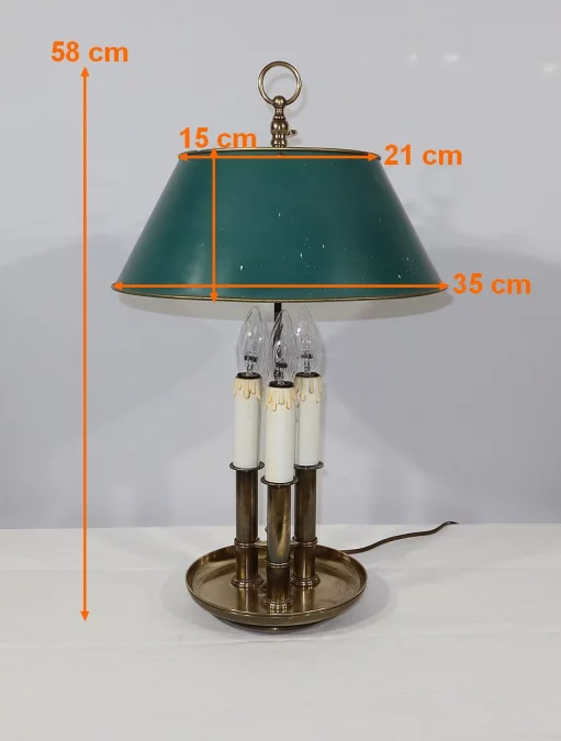 Lampe Bouillotte en Bronze doré – Début XXe