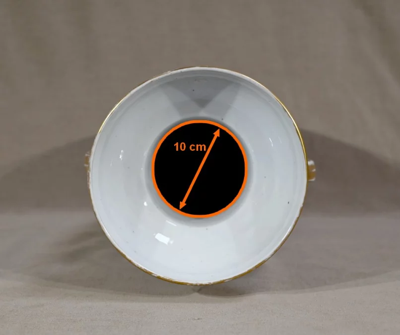 Important Vase en Porcelaine de Bayeux – Fin XIXe