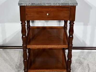 Petite Table Desserte en Acajou de Cuba, époque Restauration – Début XIXe