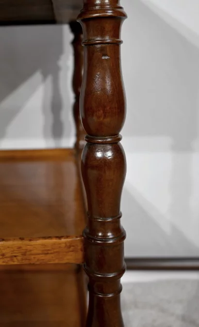 Petite Table Desserte en Acajou de Cuba, époque Restauration – Début XIXe