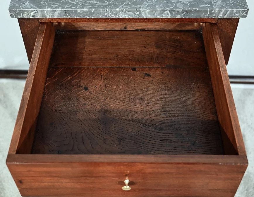 Petite Table Desserte en Acajou de Cuba, époque Restauration – Début XIXe