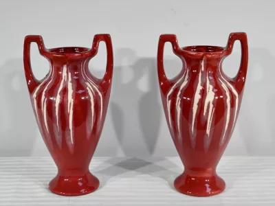 PAREJA DE JARRONES ART NOUVEAU