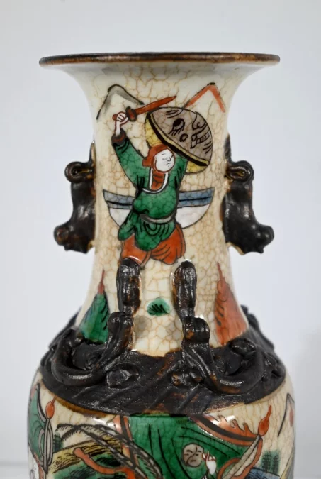 PAREJA DE JARRONES CHINOS