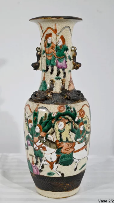 PAREJA DE JARRONES CHINOS