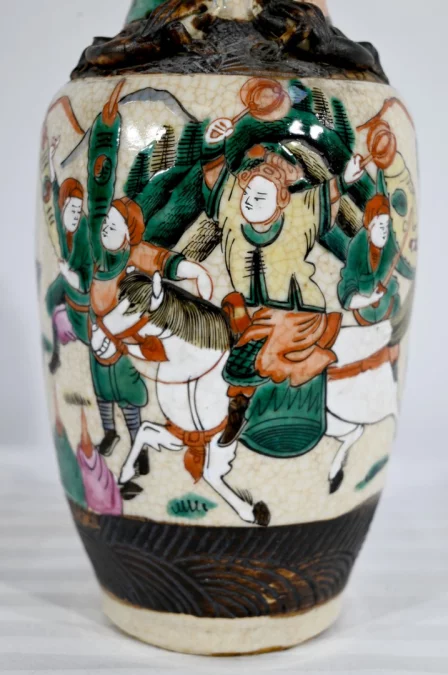 PAREJA DE JARRONES CHINOS