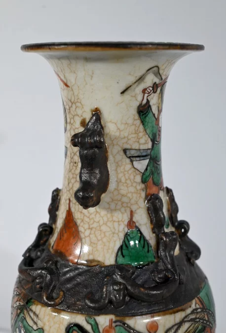 PAREJA DE JARRONES CHINOS