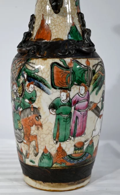 PAREJA DE JARRONES CHINOS