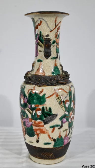 PAREJA DE JARRONES CHINOS