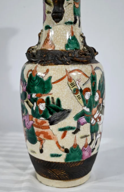 PAREJA DE JARRONES CHINOS