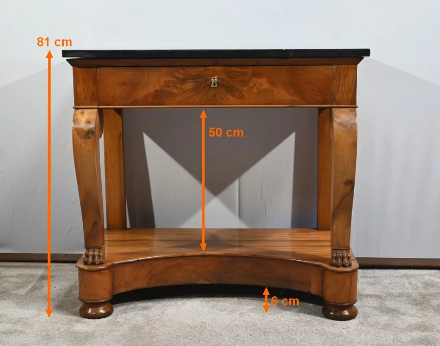 KONSOLENTISCH AUS DER FRANZÖSISCHEN RESTAURATIONSZEIT
